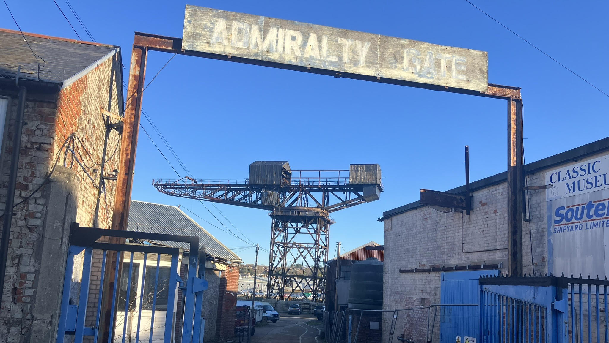 Historic shipyard and maritime industrial heritage